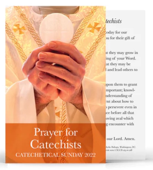 Prayer for Catechists, Catechetical Sunday 2022 (English) USCCB